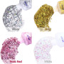 Gel Paillettes Visage Paillette Cheveux: 4 Couleurs Maquillage Paillette, Paillettes Corps, Paillettes Visage Festival, Glitter 