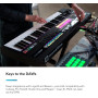 Novation 49SL MkIII Clavier maître MIDI de 49 touches et séquenceur offrant une intégration avec les STAN