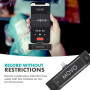 Movo Micro Lavalier sans Fil pour iPhone - Micro Cravate Compact idéal pour Le stabilisateur Gimbal Smartphone - Idéal pour Le V