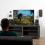 VIVO Support mural en acier conçu pour console de jeu Xbox Series X, affichage horizontal et vertical, design ouvert, noir, Moun