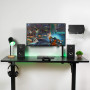VIVO Support mural en acier conçu pour console de jeu Xbox Series X, affichage horizontal et vertical, design ouvert, noir, Moun