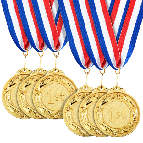 Médailles d'or en Métal pour Gagnant