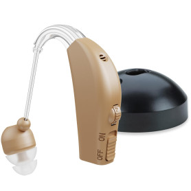 Amplificateur de son amplificateur auditif rechargeable de haute qualité MEDca avec chargeur rapide