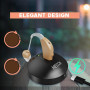 Amplificateur de son amplificateur auditif rechargeable de haute qualité MEDca avec chargeur rapide
