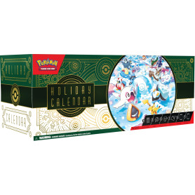 Pokémon TCG : Calendrier des fêtes (8 Cartes en Aluminium