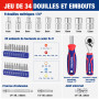 Tournevis à Embouts Magnétique