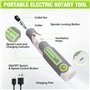WORKPRO Outil Rotatif Multifonction 3,6V, Kit d’Outils Rotatifs Électriques avec 70 Accessoires, 3 Vitesses Variables 12000-1700