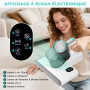 Aspirateur Matelas 16 kPa avec Lumière UV-C 275 nm