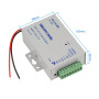 HFeng Kit système de contrôle d'accès bon marché 125 kHz RFID clavier + contrôleur d'alimentation DC12V 3A + bouton de sortie de