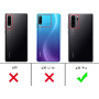 Smart View Flip Faux Cuir Coque + Protection Ecran - Noir