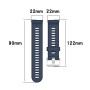 Bracelets de Montre,Sport Band Silicone Bracelet pour Garmin Forerunner 745,Silicone Souple Multicolore Bande de Sport Remplacem