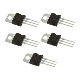 Kit de 5 régulateurs de tension 24V 1.5A 7824 L7824 L7824CV LM7824 LM7824CV TO-220
