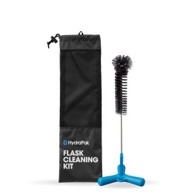 Kit de Nettoyage de flasque - Brosse et égouttoir - sans BPA ni PVC - pour Nettoyer gourdes