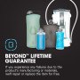 Kit de Nettoyage de flasque - Brosse et égouttoir - sans BPA ni PVC - pour Nettoyer gourdes, flasques SoftFlask, Mugs à café et 