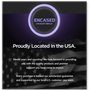 ENCASED Ensemble d'accessoires conçus pour PlayStation Portal Remote Player - Coque transparente et protection d'écran en verre 