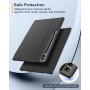 TiMOVO Coque Compatible avec Samsung Galaxy Tab S10 Ultra 2024/S9 UltraBoîtier à Angles de Vue Multiples avec Support pour S Pen