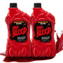 Spooktacular Creations Lot de 2 paquets de faux biberons de sang de vampire pour Halloween, costume de zombie, vampire et monstr