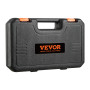 VEVOR Jeu de Douilles à Choc 1/2" Jeu de 20 Douilles à Impact avec Outil à Cliquet 13-24 mm 7/16-15/16 po 6 Pans Acier Allié CR-