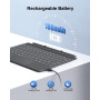 MoKo Clavier Anglais QWERTY Compatible avec Microsoft Surface Go 4 2023 /Surface Go 3 2021 / Go 2 2020 / Go 2018, Clavier Blueto