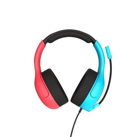 Casque gaming filaire - TURTLE BEACH - TBS-8002-25 - Airlite Fit - Sous licence officielle de Nintendo Switch - Bleu fluo et ro