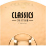 Meinl Cymbals Classics Custom Brilliant Cymbale Crash Medium 17 pouces (43,18cm) pour Batterie – B12 Bronze, Finition Brillante,