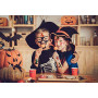 HOWAF Halloween Tatouages Temporaire Tattoo Enfants Fille garçons, Étanche Tatouages éphémères Monstre Vampire Citrouilles ​​Aut