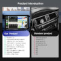 Haudio Autoradio 1 DIN Bluetooth Autoradio Car Play Voiture avec sans Fil carplay & Android Auto,10.1 Rotatif de Pouces HD Écran