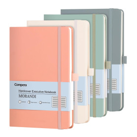 Comix Lot de 4 Carnet de notes lignés pour femme