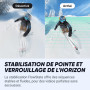 Insta360 X4 Pack ski - Caméra d'action 360 8K étanche, vidéo grand angle 4K, effet de perche à selfie invisible, protège-objecti