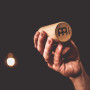 Meinl Percussion Round Wood Shaker - Soft - Instrument de Musique au Son Doux - Tilleul, Naturel (SH56)