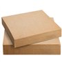 Lot de 24 feuilles plates en carton ondulé pour emballages