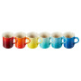 LE CREUSET Lot de 6 grandes tasses à cappuccino en grès