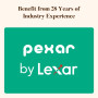 pexar cadre photo numérique 2K (développé par Lexar), écran tactile IPS antireflet de 11 pouces, cadre photo numérique Wi-Fi ave