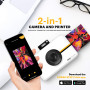 KODAK Step Touch Appareil Photo instantané avec écran Tactile LCD de 3,5 Pouces (Blanc) Kit de Voyage
