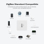 THIRDREALITY Zigbee Temperature and Humidity Sensor Lite,Smart Thermometer and Hygrometer, Hub Required,Compatible with Echo Dev