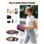 MATEIN Sac Cabas Femme avec Isotherme Compartiment, Sac à Main Repas avec Petite Pochette, Sacoche Ordinateur 15,6 Pouces USB Ch
