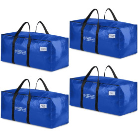 ClearSpace Lot de 6 Grands Sacs de déménagement ou de Rangement Robustes avec Sangles de Sac à Dos