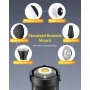 RALENO Lampe vidéo de Studio LED 80W Double température de Couleur Contrôle par Application Lumière Continue Lumière du Jour 320