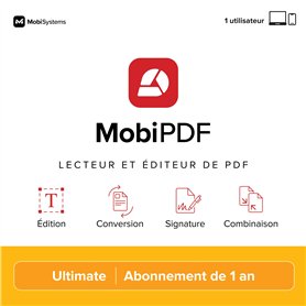 MobiPDF Ultimate | Lecteur et éditeur complet de PDF | Création