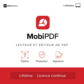 MobiPDF Lifetime - Éditeur professionnel de PDF - Licence à vie | Éditer