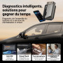 TOPDON Carpal-A Valise Diagnostic Auto, Scanner OBD2 Tous systèmes, Diagnostic Voiture Bluetooth sans Fil, 6 Services de Réiniti