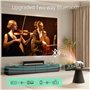 Vidéoprojecteur 4K [Netflix Certifié] YOTON Projecteur WiFi6 Bluetooth Full HD 1080P, Auto Keystone Projecteur Vidéo, Retroproje