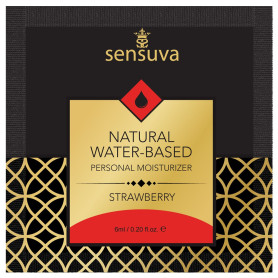 Lubrifiant Sensuva Fraise 6 ml