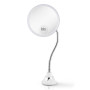 Mirror de Maquillage Grossissant x10 avec Col de Cygne Flexible - Mirror de Table et Mural 2 en 1 pour la Coiffeuse et la Salle