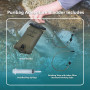 Puribag Adventure Vessie : poche d'hydratation de 2 litres avec filtre – Poche à eau de rechange compatible avec d'autres systèm