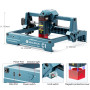 Sculpfun C1 Mini Machine de Gravure Laser – Graveur Laser 3w, Haute PréCision de 0,04 Mm, PrêT à L'Emploi, IdéAl Pour Les DéButa