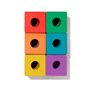 Lovevery La Boîte de Cubes en Bois, Blocs de Construction Enfants durables en Bois Massif, avec Plus de 20 activités et 18 Forme