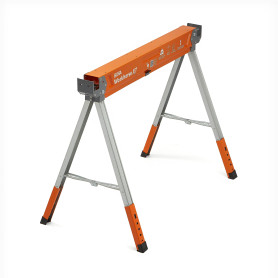 Bora Workhorse XT PM-3360T Chevalet de sciage pliable robuste et réglable en hauteur avec pieds réglables