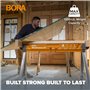 Bora Workhorse XT PM-3360T Chevalet de sciage pliable robuste et réglable en hauteur avec pieds réglables, établi portable et ro