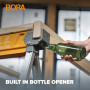 Bora Workhorse XT PM-3360T Chevalet de sciage pliable robuste et réglable en hauteur avec pieds réglables, établi portable et ro